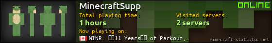 MinecraftSupp userbar 560x90