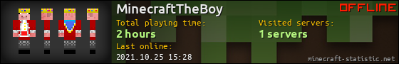 MinecraftTheBoy userbar 560x90