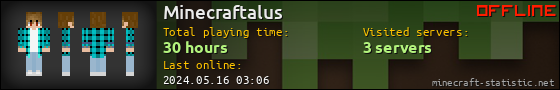 Minecraftalus userbar 560x90