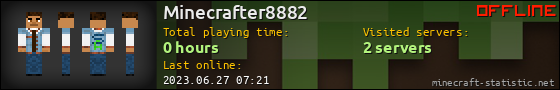 Minecrafter8882 userbar 560x90