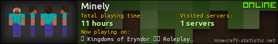 Minely userbar 560x90
