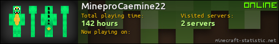 MineproCaemine22 userbar 560x90