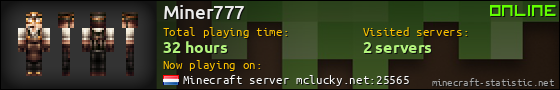 Miner777 userbar 560x90