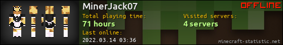 MinerJack07 userbar 560x90