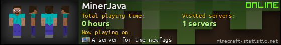 MinerJava userbar 560x90