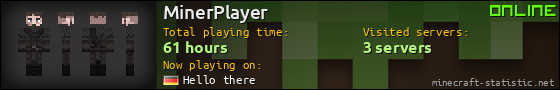 MinerPlayer userbar 560x90