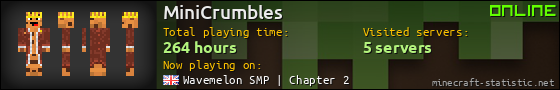 MiniCrumbles userbar 560x90