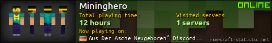 Mininghero userbar 560x90