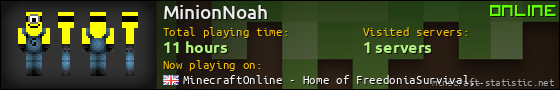 MinionNoah userbar 560x90