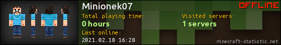 Minionek07 userbar 560x90