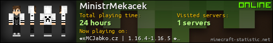 MinistrMekacek userbar 560x90