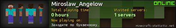 Miroslaw_Angelow userbar 560x90