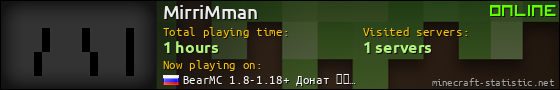 MirriMman userbar 560x90