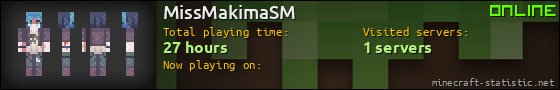 MissMakimaSM userbar 560x90