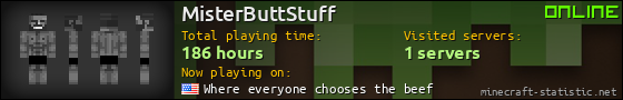 MisterButtStuff userbar 560x90