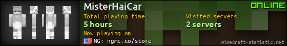 MisterHaiCar userbar 560x90