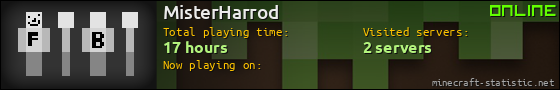 MisterHarrod userbar 560x90