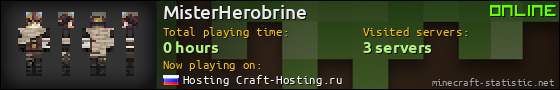 MisterHerobrine userbar 560x90