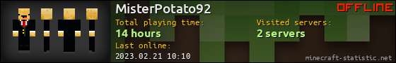 MisterPotato92 userbar 560x90