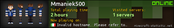 Mmaniek500 userbar 560x90