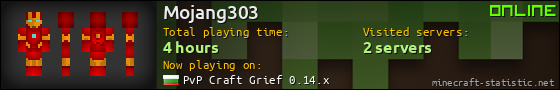 Mojang303 userbar 560x90