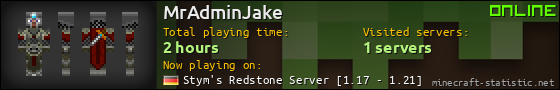 MrAdminJake userbar 560x90