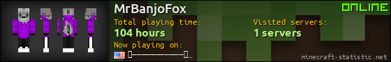 MrBanjoFox userbar 560x90