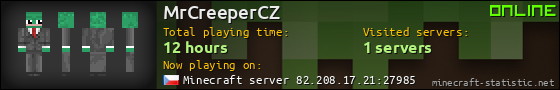 MrCreeperCZ userbar 560x90