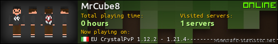 MrCube8 userbar 560x90