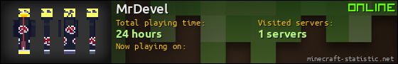 MrDevel userbar 560x90