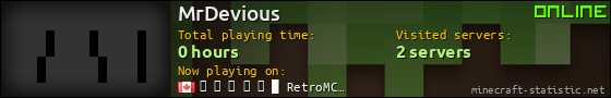 MrDevious userbar 560x90