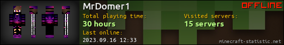 MrDomer1 userbar 560x90