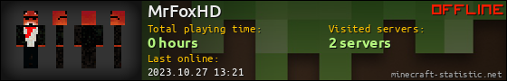 MrFoxHD userbar 560x90