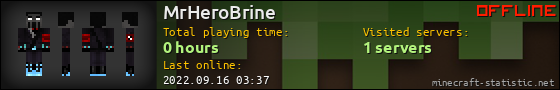 MrHeroBrine userbar 560x90