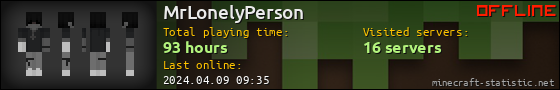 MrLonelyPerson userbar 560x90