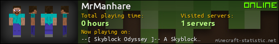 MrManhare userbar 560x90