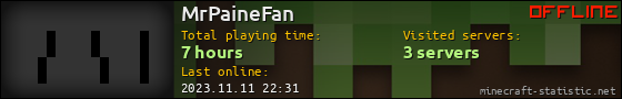 MrPaineFan userbar 560x90