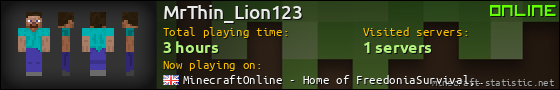 MrThin_Lion123 userbar 560x90