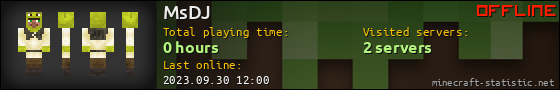 MsDJ userbar 560x90