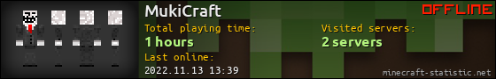 MukiCraft userbar 560x90