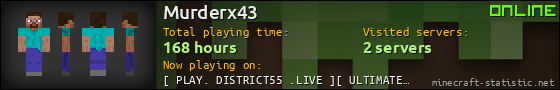 Murderx43 userbar 560x90