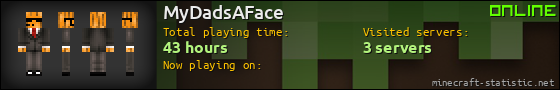 MyDadsAFace userbar 560x90