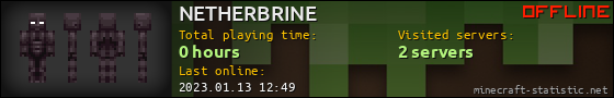 NETHERBRINE userbar 560x90