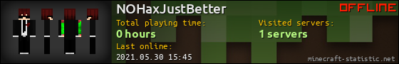 NOHaxJustBetter userbar 560x90