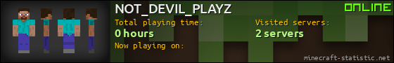 NOT_DEVIL_PLAYZ userbar 560x90