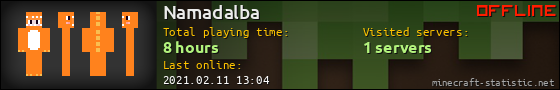 Namadalba userbar 560x90