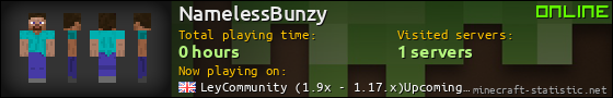 NamelessBunzy userbar 560x90