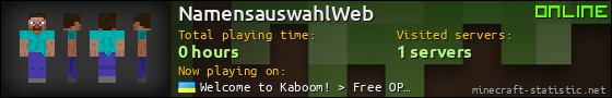 NamensauswahlWeb userbar 560x90