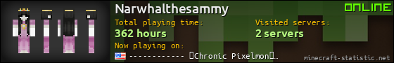 Narwhalthesammy userbar 560x90