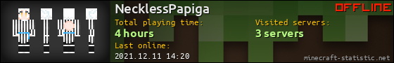 NecklessPapiga userbar 560x90